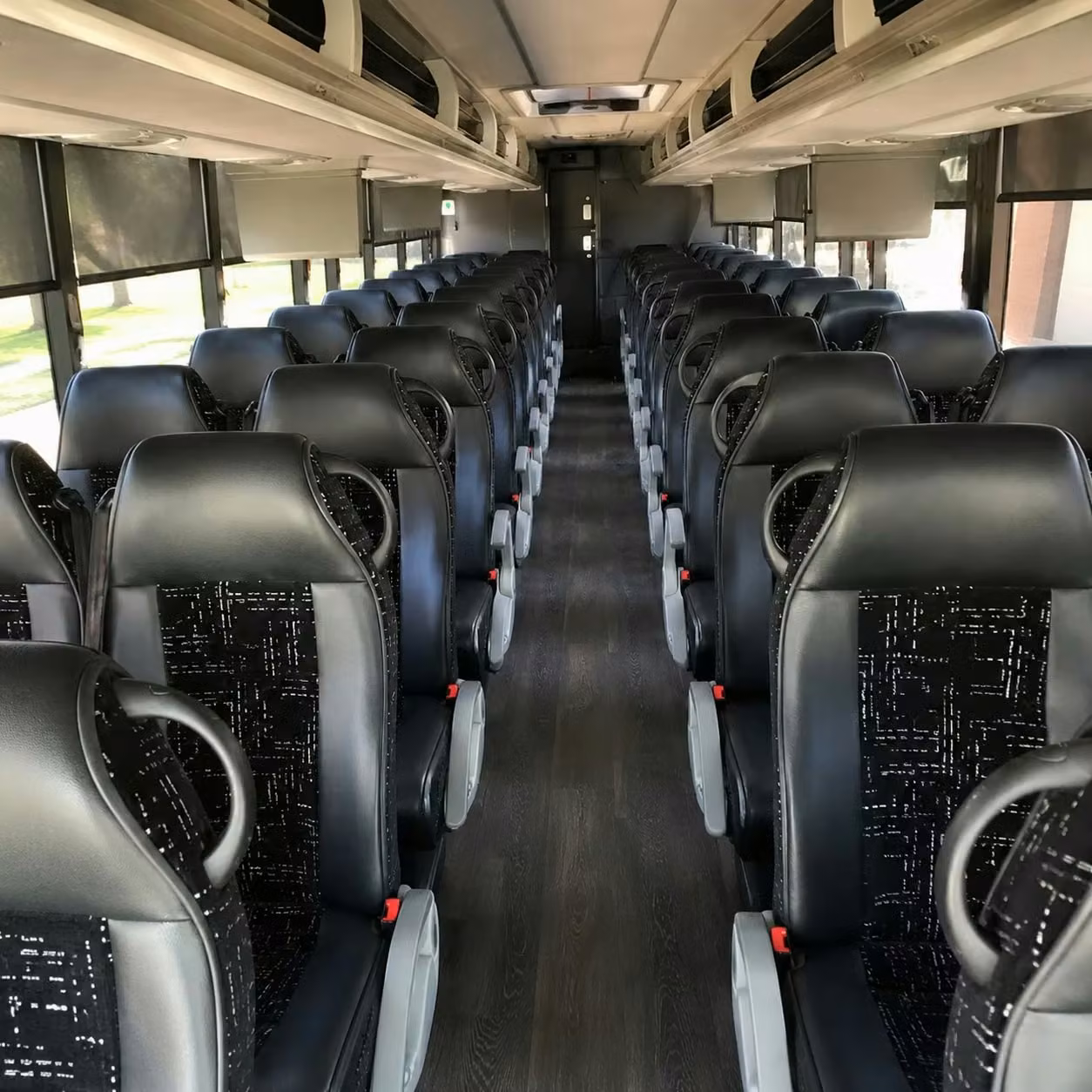 englewood charter bus interior 3
